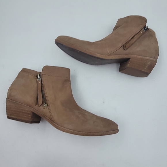 Sam Edelman Brown Suede Packer Ankle Boots Size 10 - Picture 12 of 14